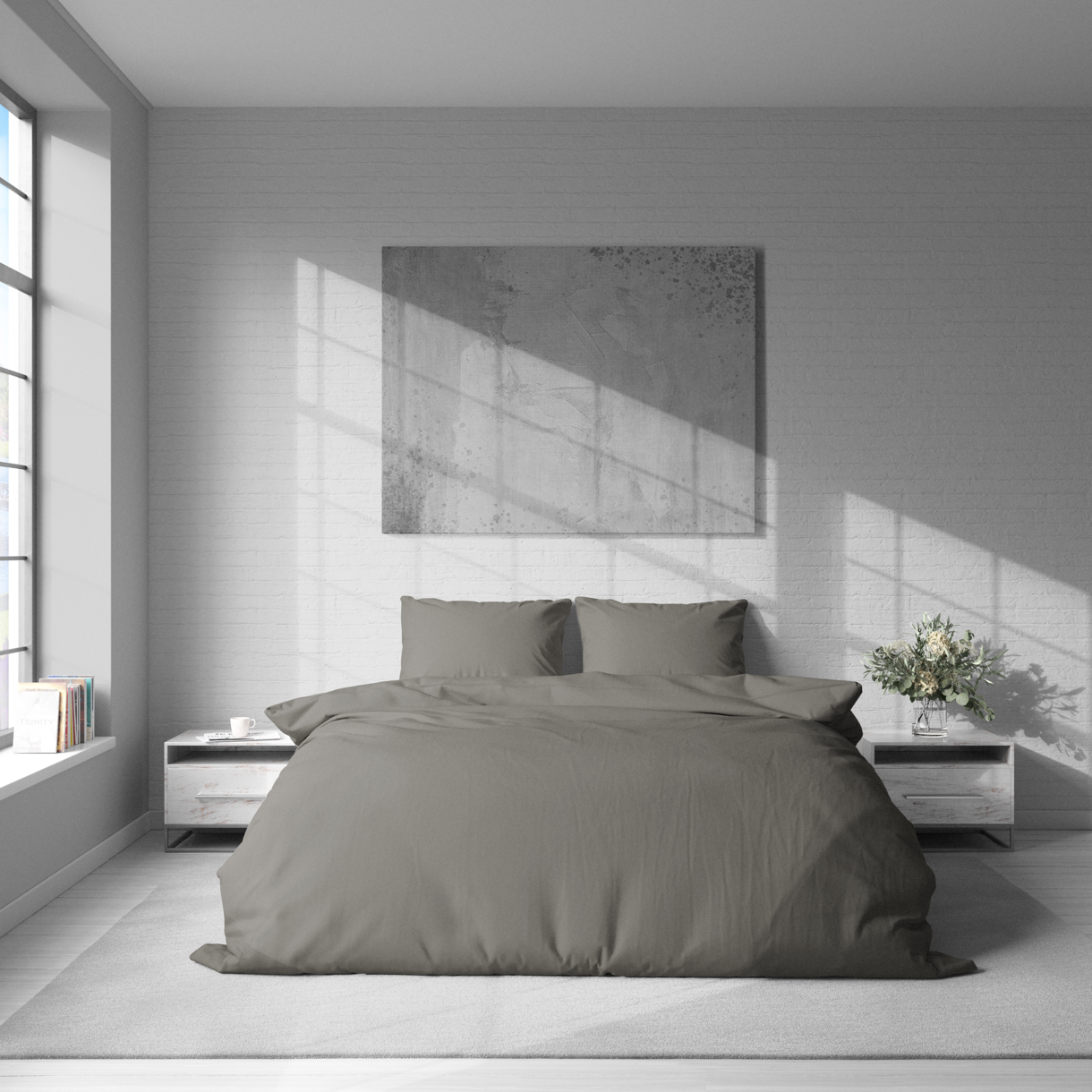 Постельное белье LeLIT Р-0214, Полисатин, Евро (50/70) 1