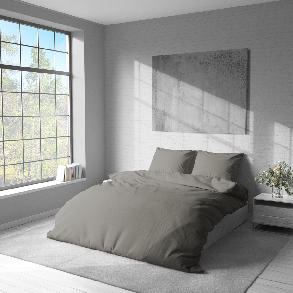 Постельное белье LeLIT Р-0214, Полисатин, Евро (50/70) 2