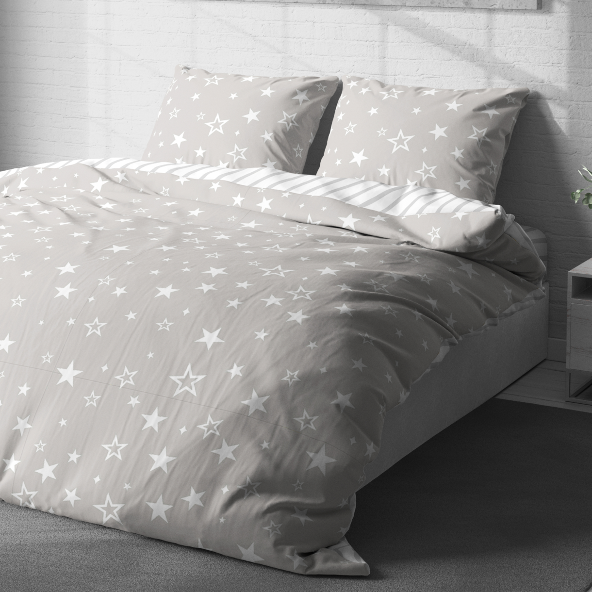 Постельное белье LeLIT Р-0216, Полисатин, Евро (50/70) 4