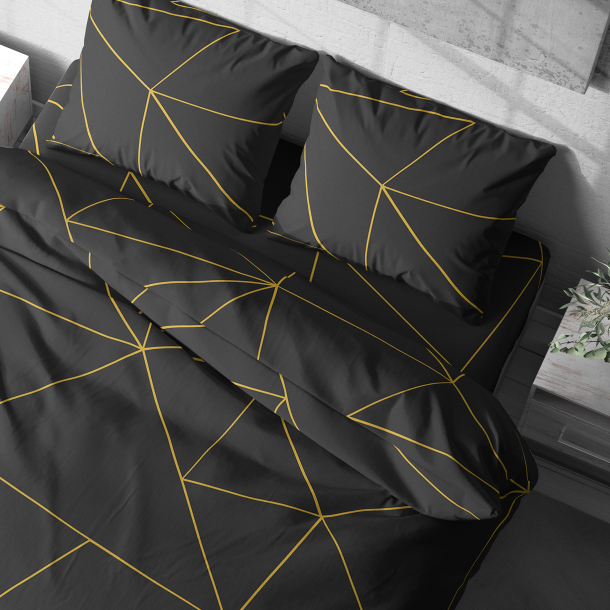 Постельное белье LeLIT Р-0221, Полисатин, Двуспальная (50/70) 5