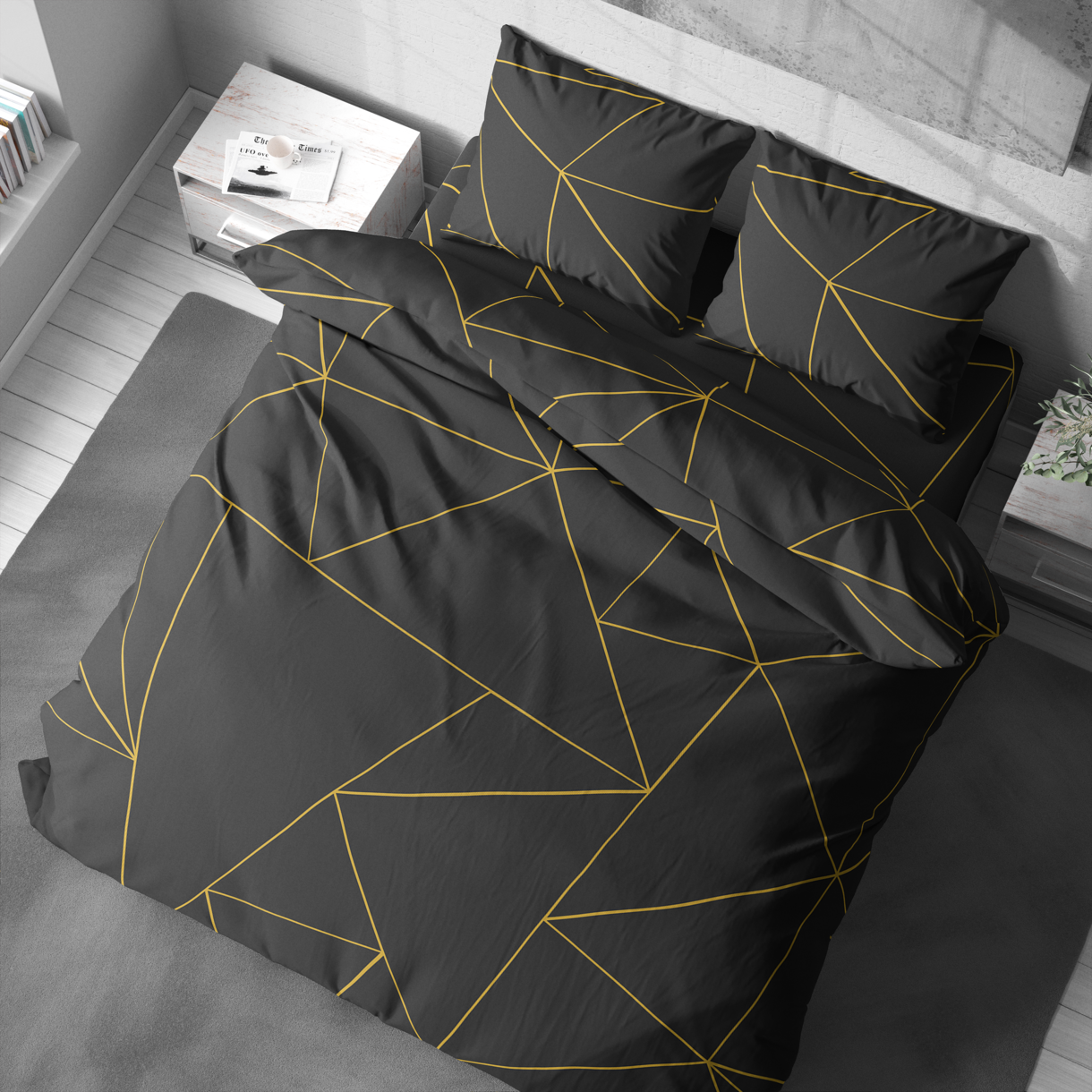 Постельное белье LeLIT Р-0221, Полисатин, Евро (50/70) 3