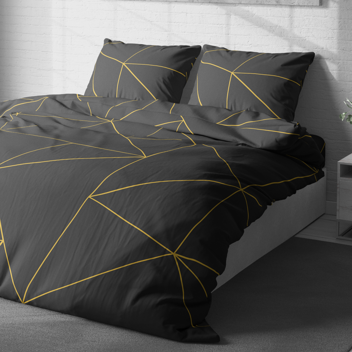 Постельное белье LeLIT Р-0221, Полисатин, Евро (50/70) 4