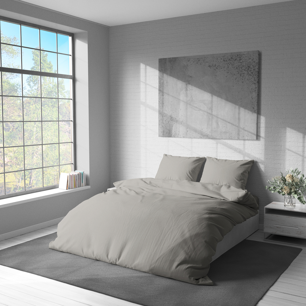 Постельное белье LeLIT Р-0223, Полисатин, Евро (50/70) 2