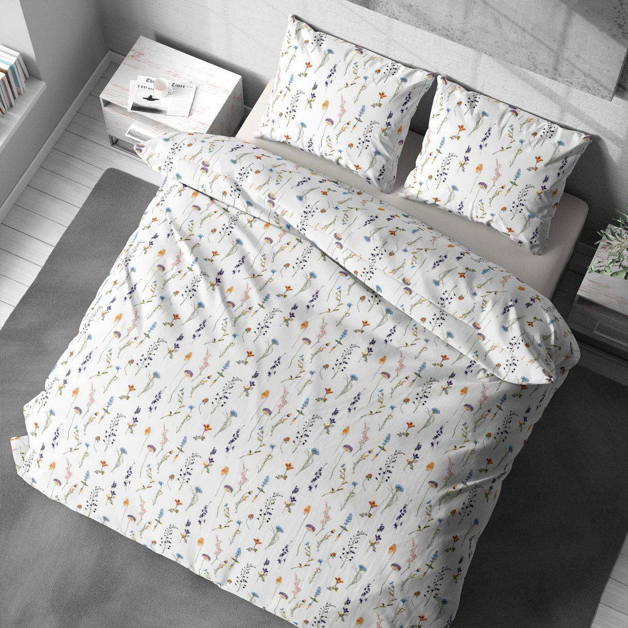 Постельное белье LeLIT Р-0213, Полисатин, Двуспальная (50/70) 3