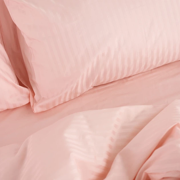 Постельное белье LeLIT, Сатин, Персиковый, Двуспальное, SS-3029 (50/70) 5