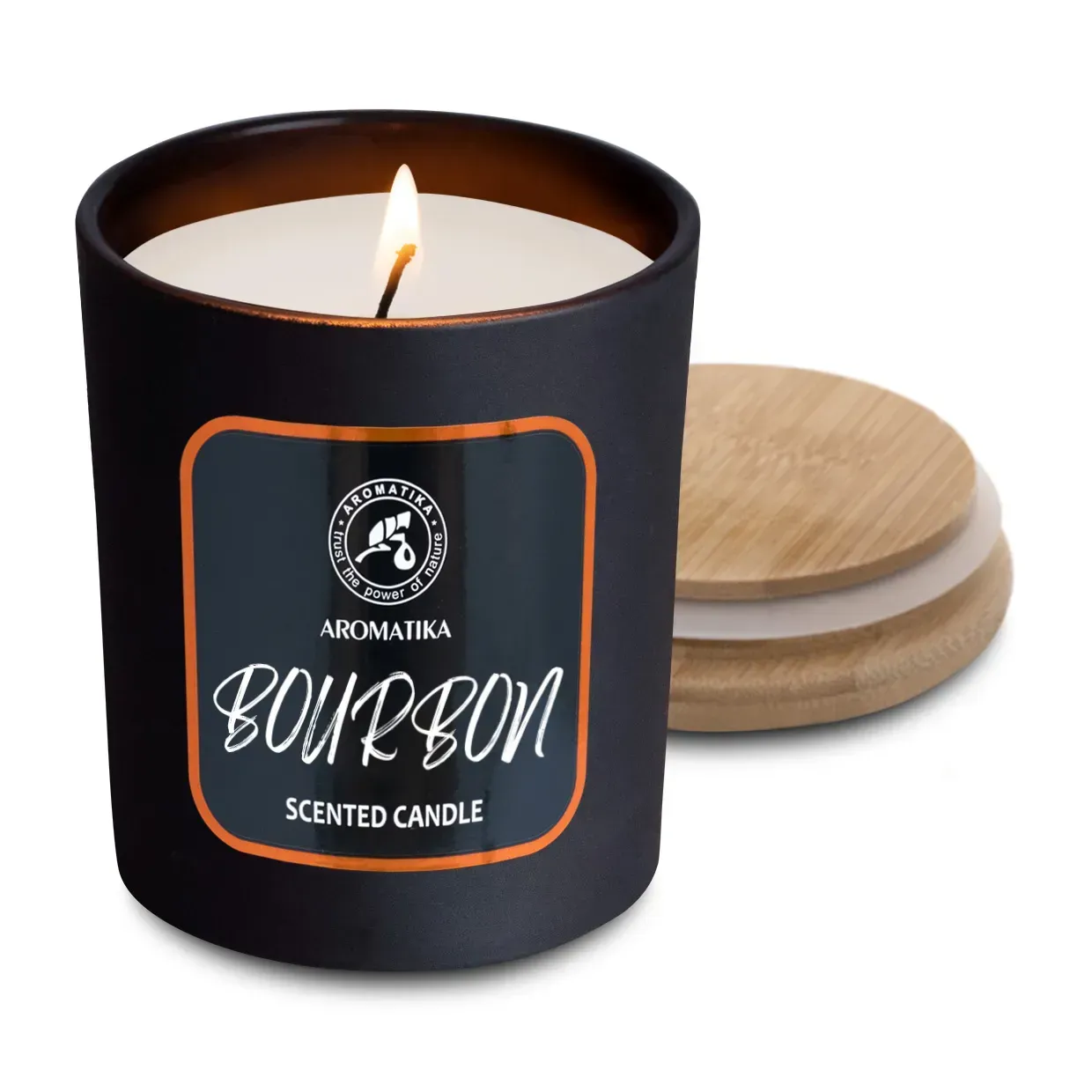 Свеча Ароматика "Бурбон" 200 г. 1