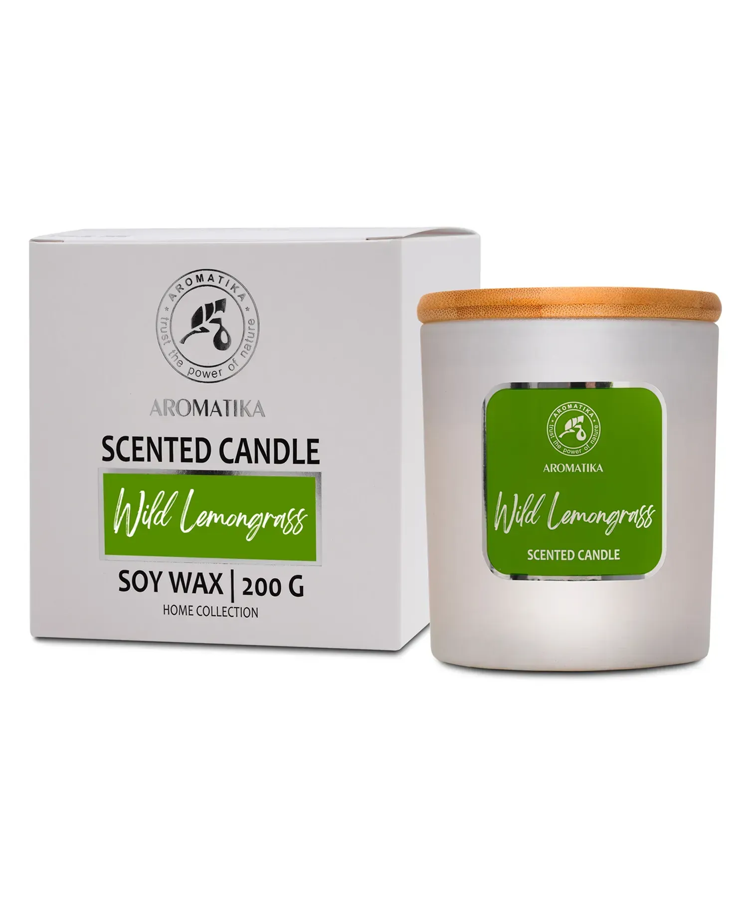 Свічка Ароматика "Дикий лемонграс" 200 г. 3
