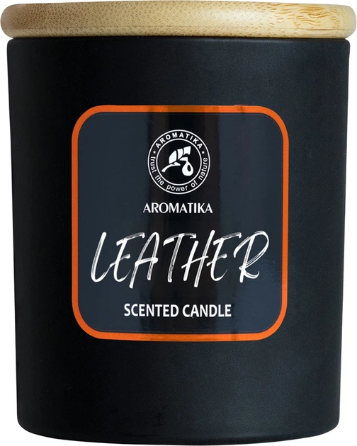 Свеча Ароматика "Кожа" 200 г.