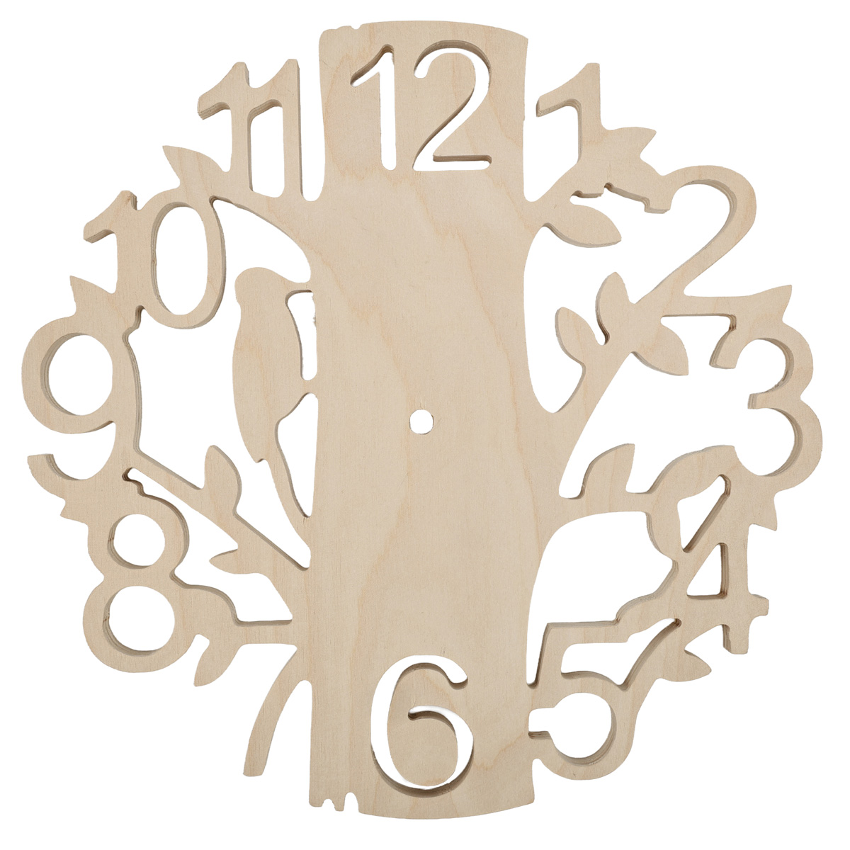 Заготовка деревянная "Часы", 2275