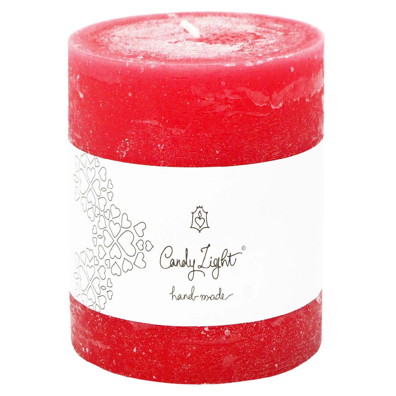 Свеча 7*10 см, красный, С07*10/1-3.3, Candy Light