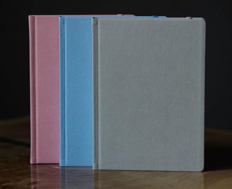 Записник А5 Pro не розграфлений Обкладинка світло-блакитна кремовий блок, 24401PTY00 2