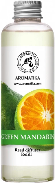 Запасний блок до аромадифузора Ароматика "Зелений мандарин", 200 мл