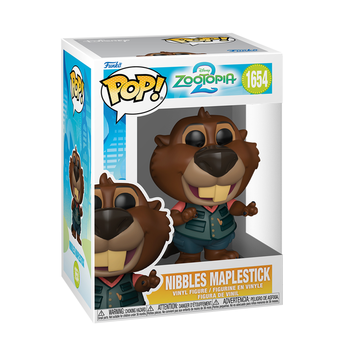 Игровая фигурка FUNKO POP! серии "Зоотрополис 2" - НИБЛЗ, 86636F 1