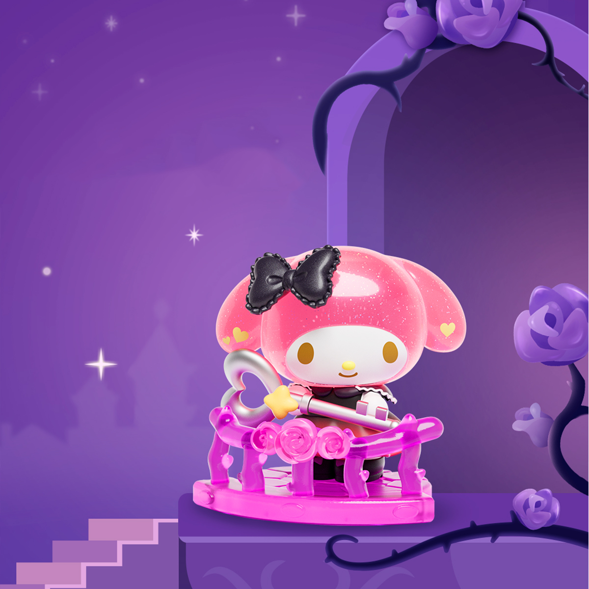 Фигурка-сюрприз Pop Top KUROMI & My Melody – ЦВЕТНАЯ ТАЙНА, 25WH-003 2