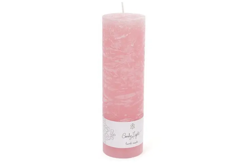 Свеча 7*15 см, персиковый, С07*15/1-2.2, Candy Light