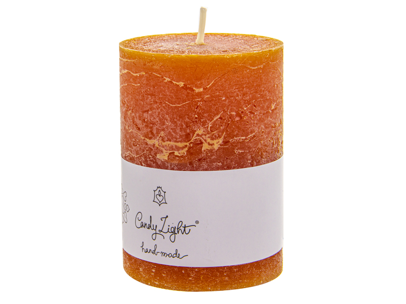 Свеча 7*20 см, медово-золотой, С07*20/1-2.9, Candy Light