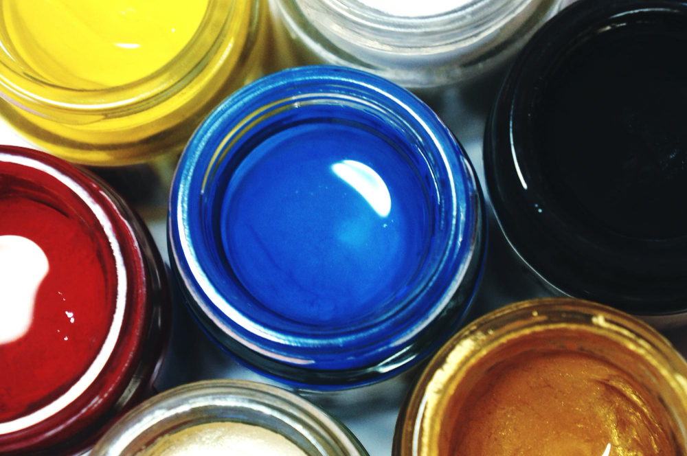 Штемпельна фарба для печаток та штампів