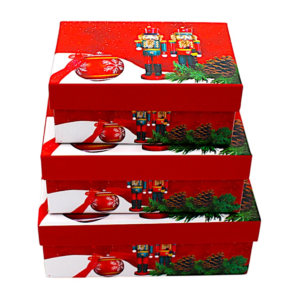 Подарункова коробка прямокутна НР, "Олов`яний солдатик", 29*22*12,5 см, 1110044706 2