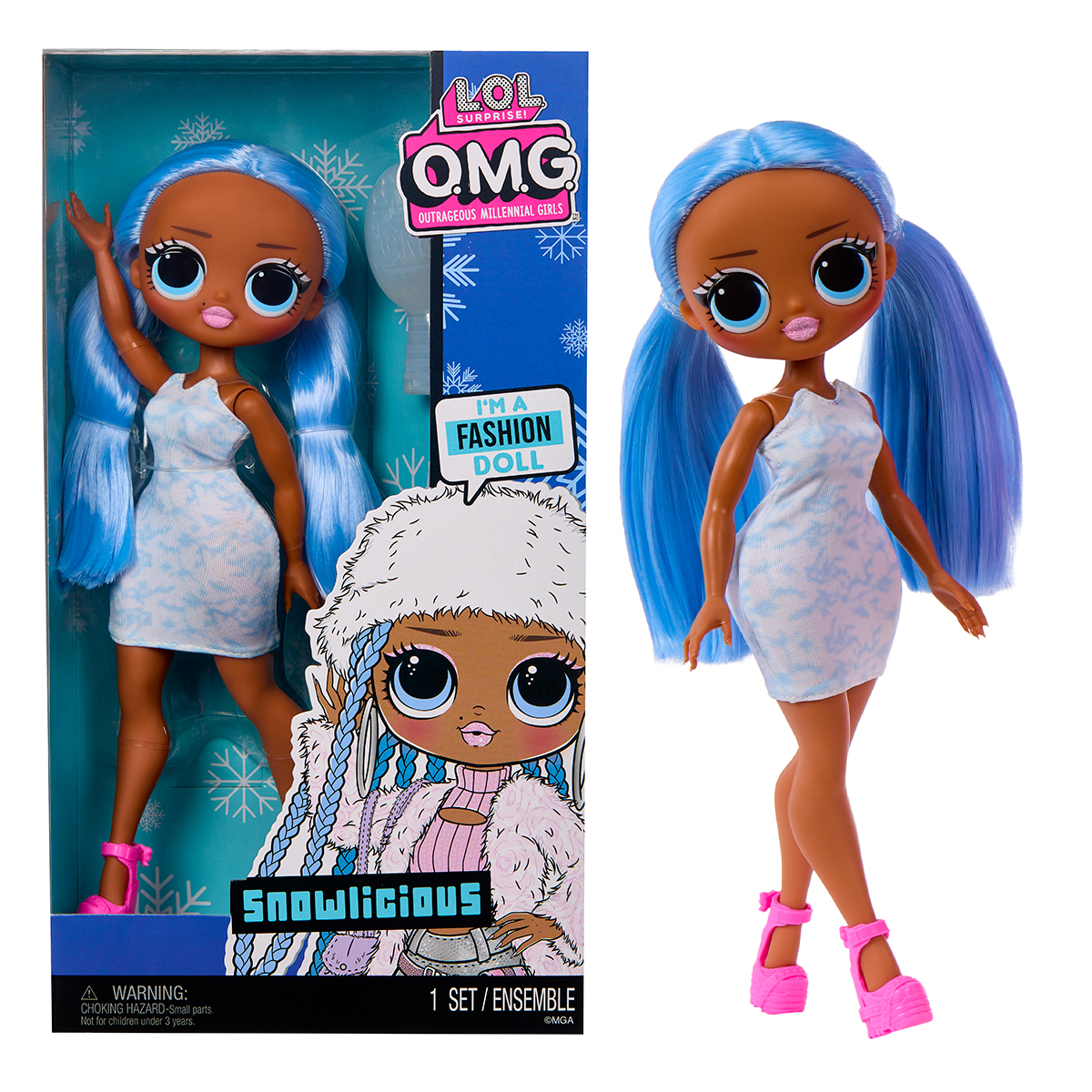 Кукла L.O.L. Surprise! серии "OPP O.M.G." – Сноулишес, 989899