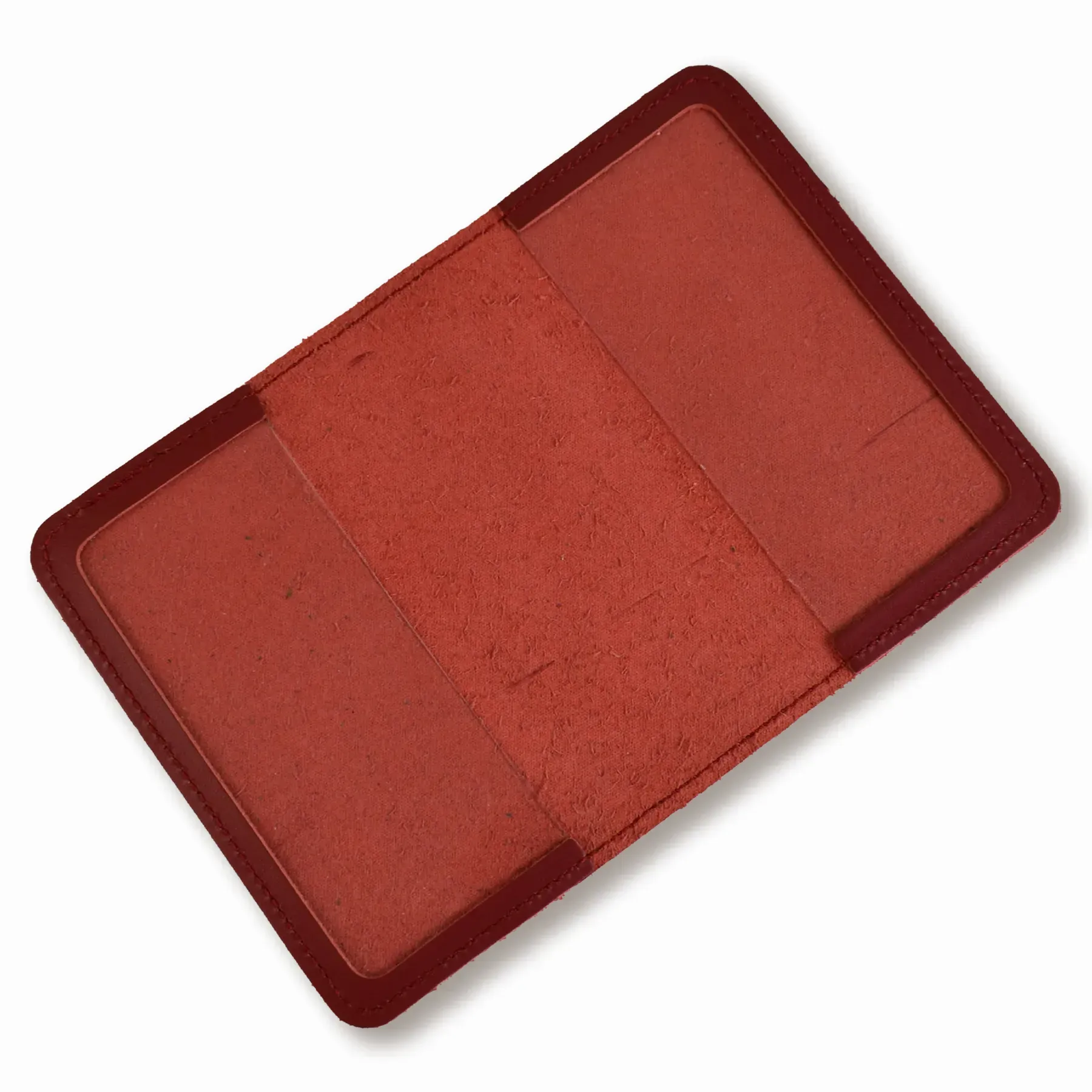 Обкладинка для паспорта "Україна з великим Гербом" (червона, чисте тиснення) 1