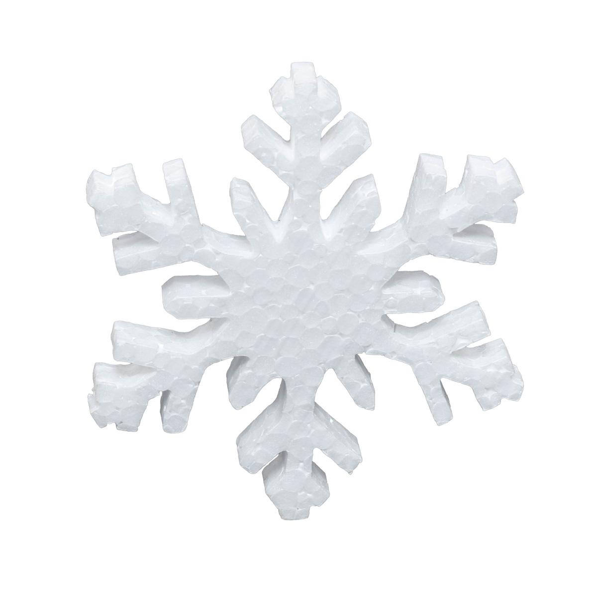 Фигура из пенопласта Снежинка (20)