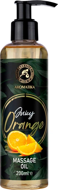 Массажное масло Ароматика, "Апельсин" 200 мл