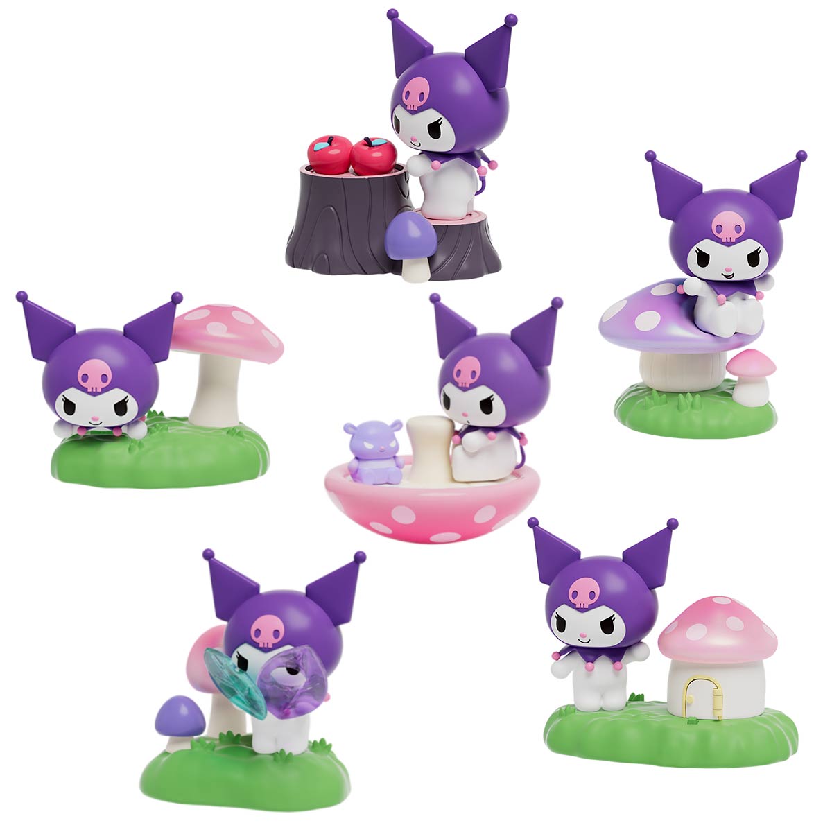 Механическая игрушка-сюрприз Pop Top Kuromi – Сад Грибочков (в асс.), 25MDL-001 1