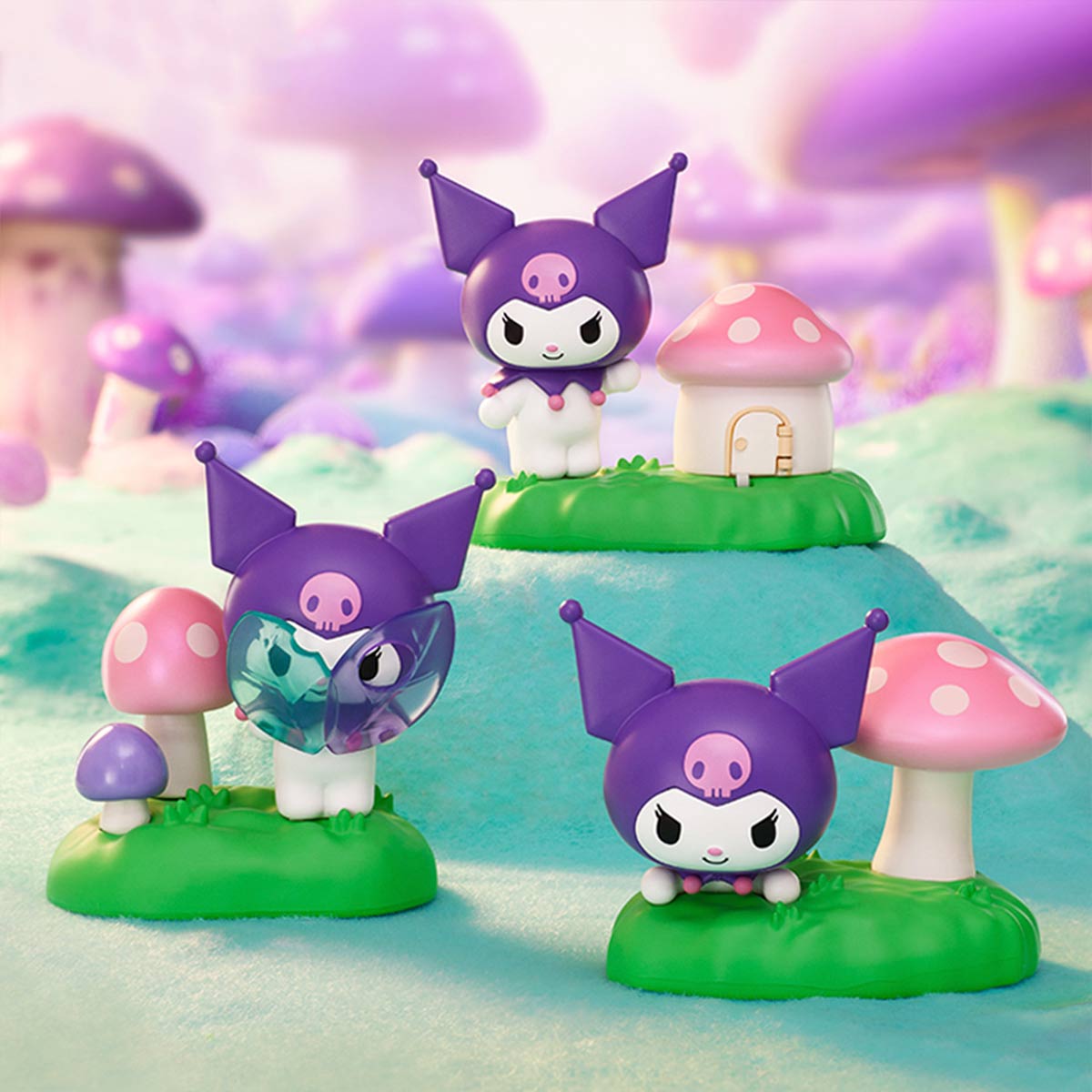 Механическая игрушка-сюрприз Pop Top Kuromi – Сад Грибочков (в асс.), 25MDL-001 4