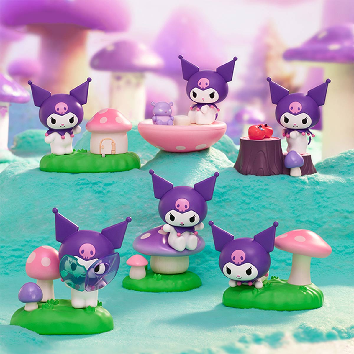 Механическая игрушка-сюрприз Pop Top Kuromi – Сад Грибочков (в асс.), 25MDL-001 6