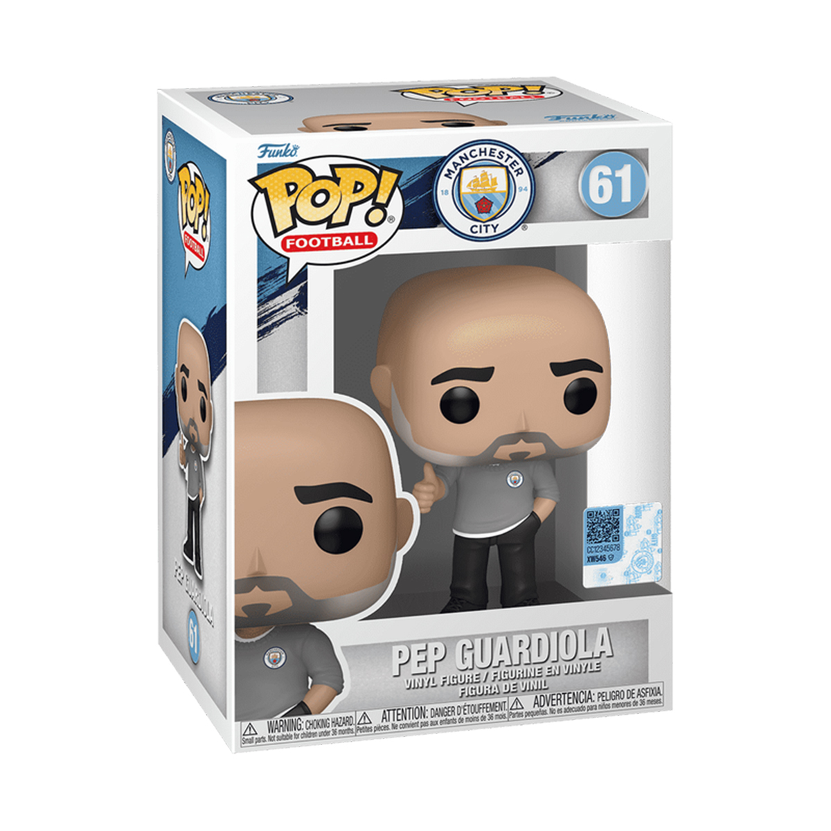 Ігрова фігурка FUNKO POP! cерії "Манчестер Сіті" - ПЕП ГВАДІОЛА, 75114 1