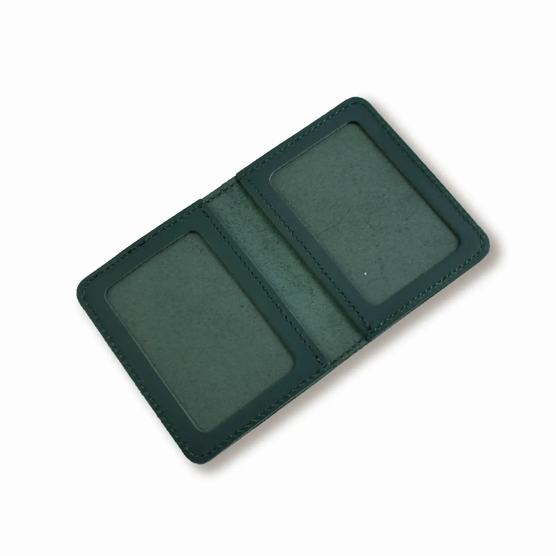 Картхолдер для карток з маленьким гербом (зелений) 1