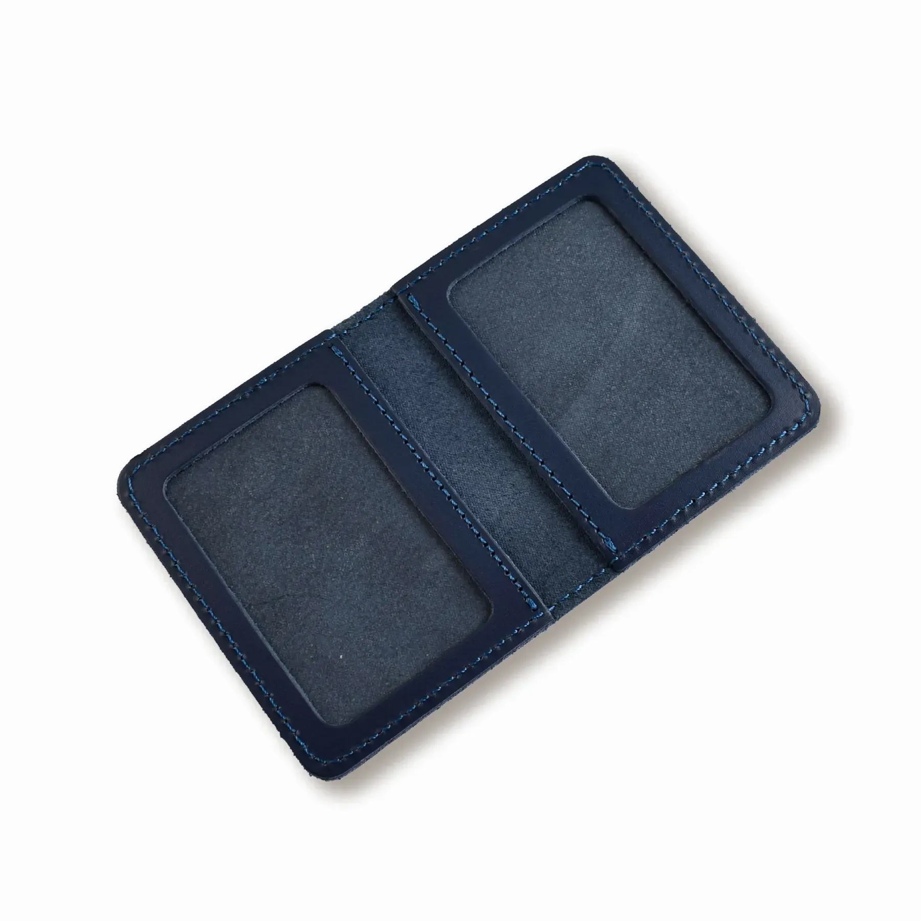 Картхолдер для карток з маленьким гербом (синій) 1