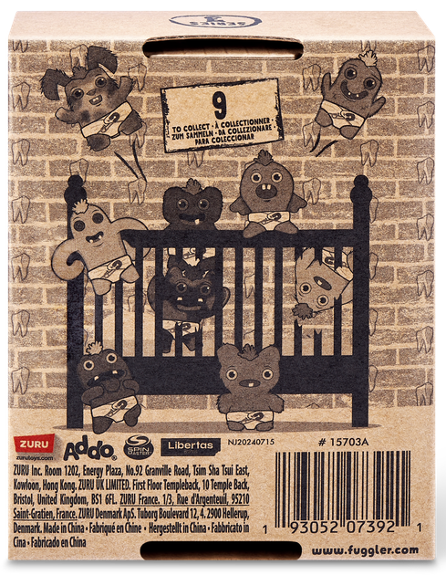 М`яка іграшка "Скажений кролик-малюк" Fuggler, 15703A 2