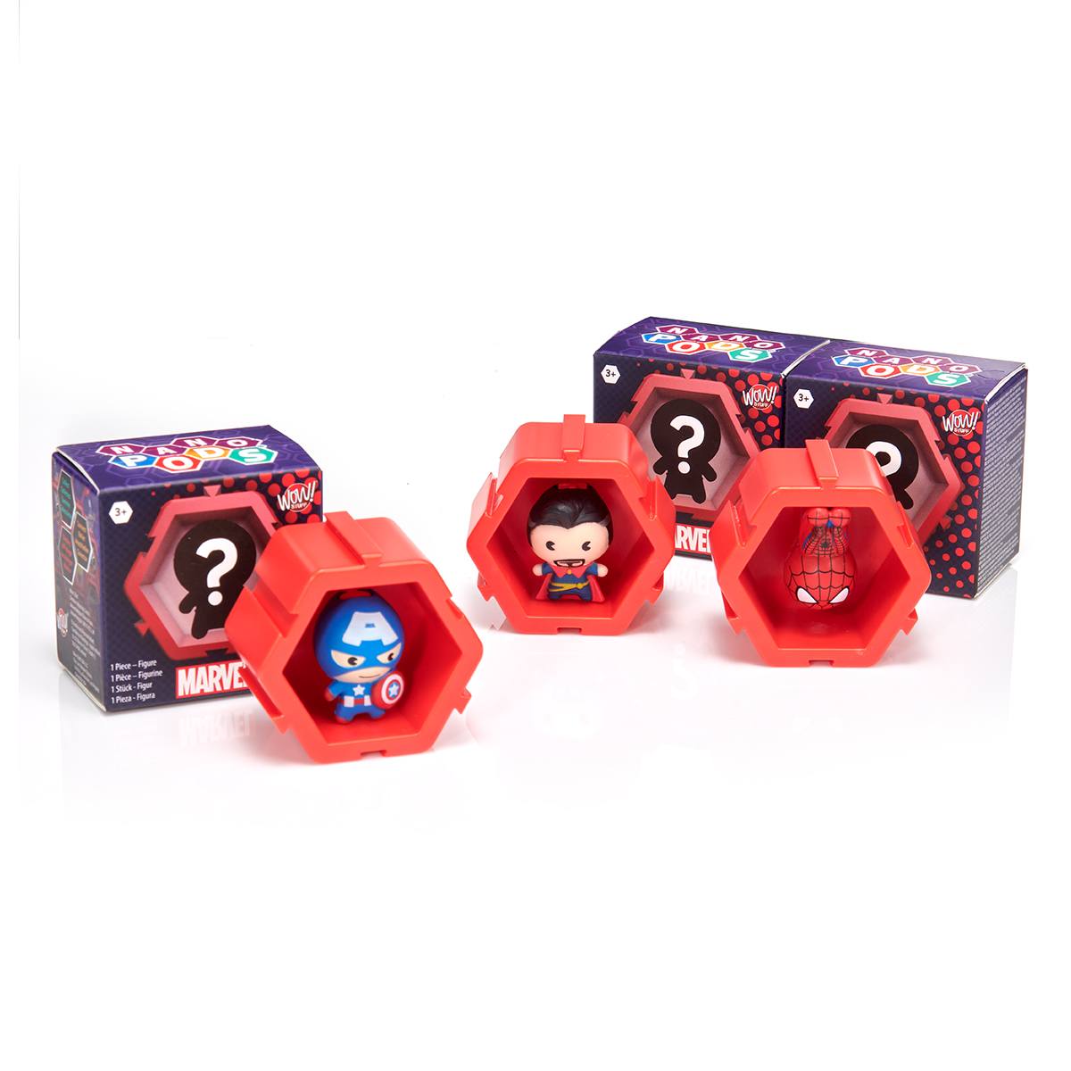 Фигурка коллекционная NANO PODS – Марвел (в ассорт., в диспл.), MVL-1019-01 1