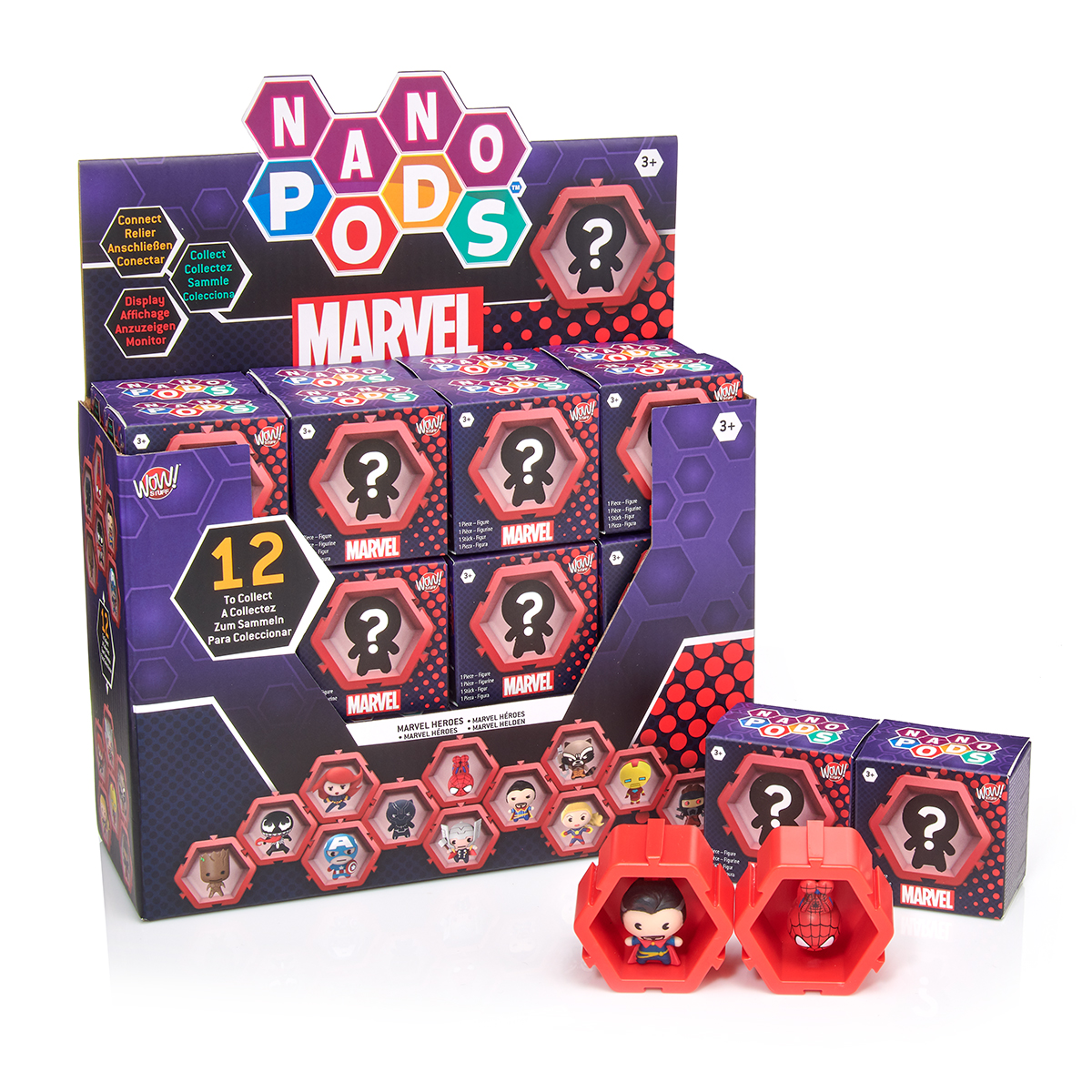 Фигурка коллекционная NANO PODS – Марвел (в ассорт., в диспл.), MVL-1019-01 6