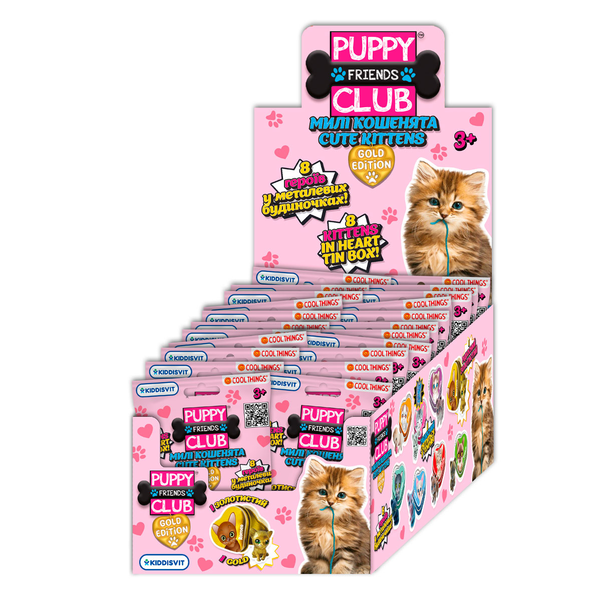 Фигурка-сюрприз Cool Things серии "Puppy club gold edition" - Милые котята (в ассорт.), PC048 2
