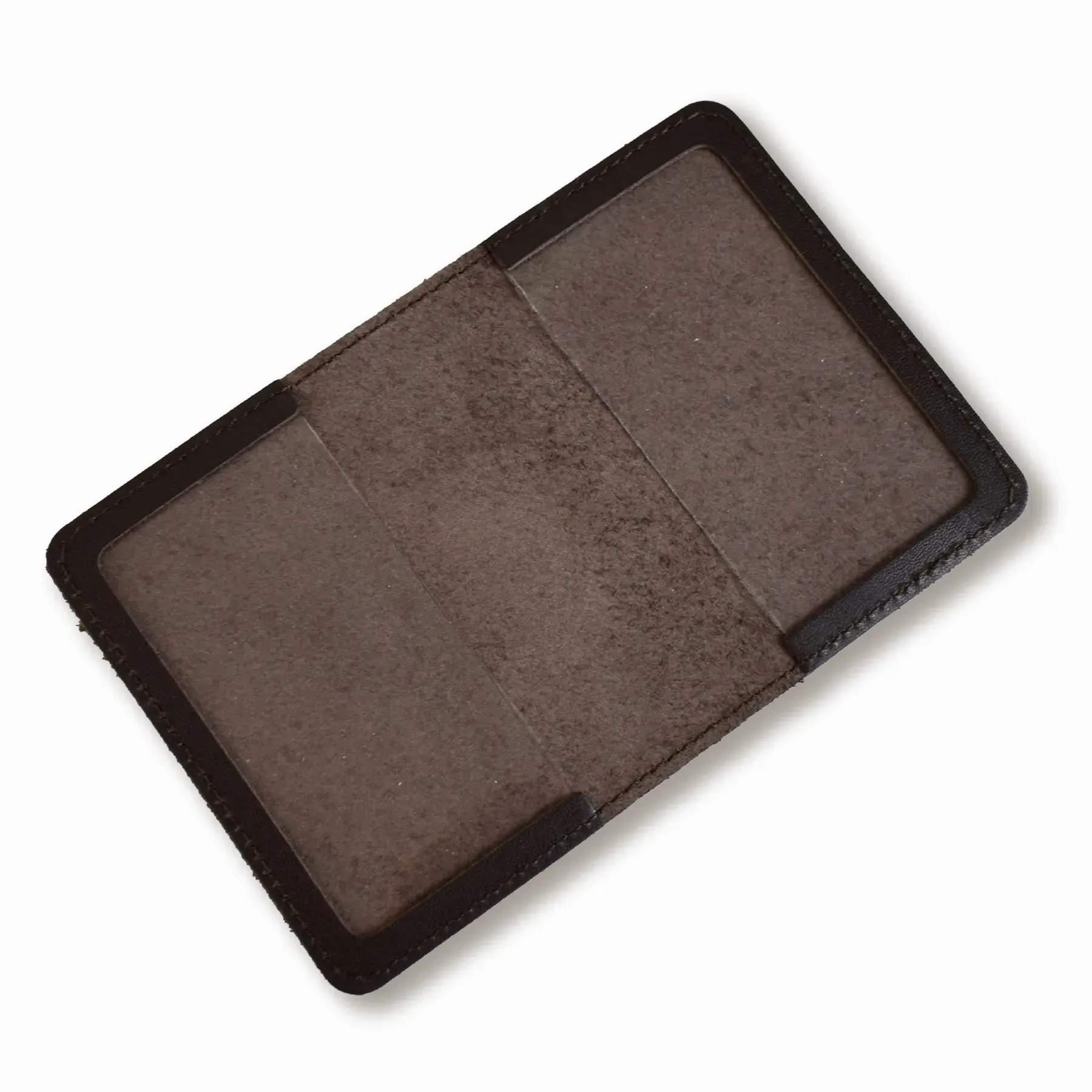 Обкладинка для посвідчення офіцера з Гербом (темно-коричнева, золоте тиснення) 1