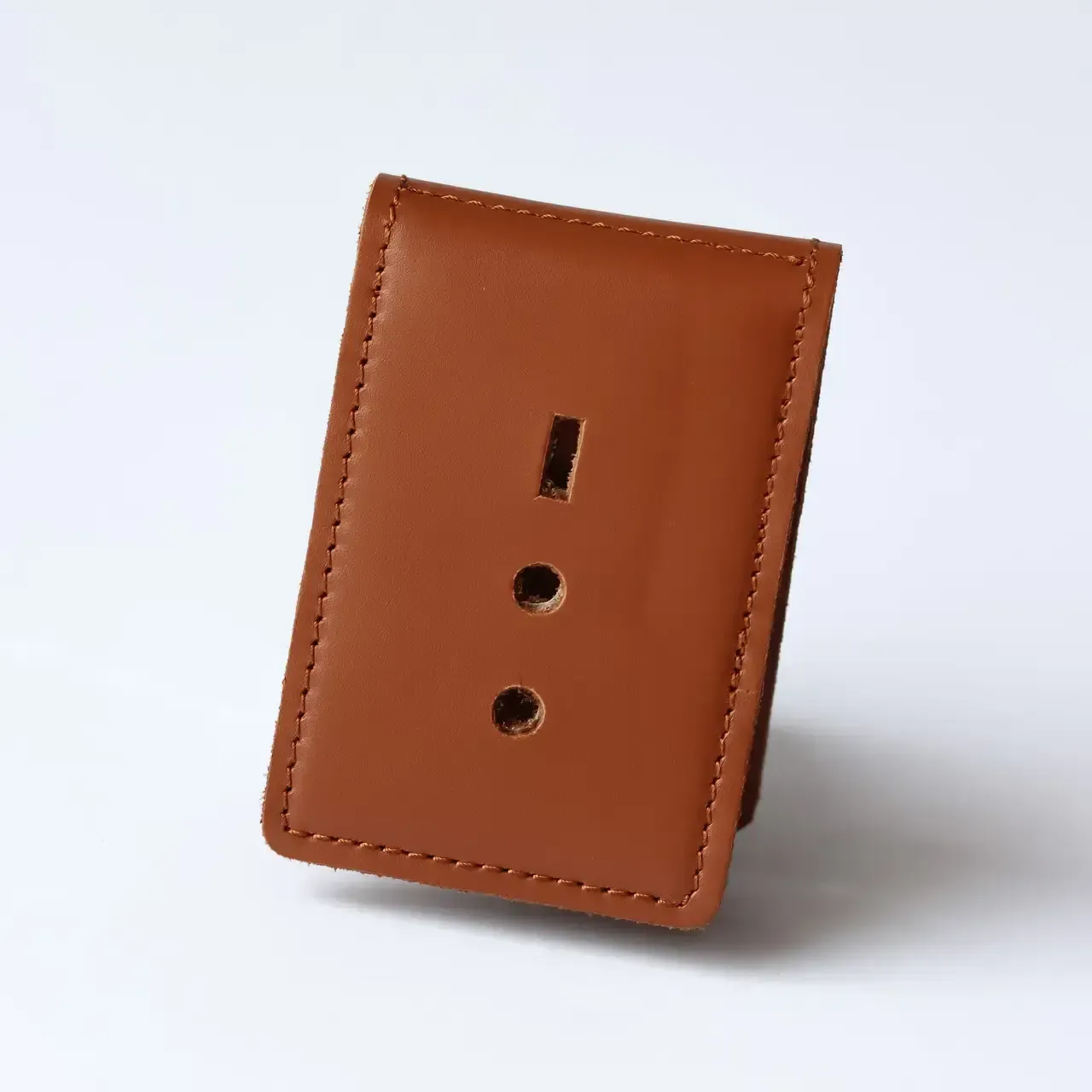 Обкладинка Національна поліція з місцем під жетон (теракотова, золоте тиснення) 1