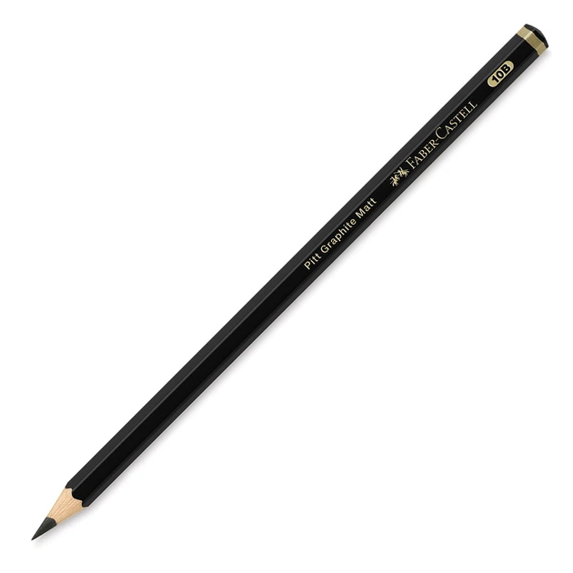 Олівець чорнографітний Pencil Pitt Graphite Matt 10B, 115210 Faber-Castell