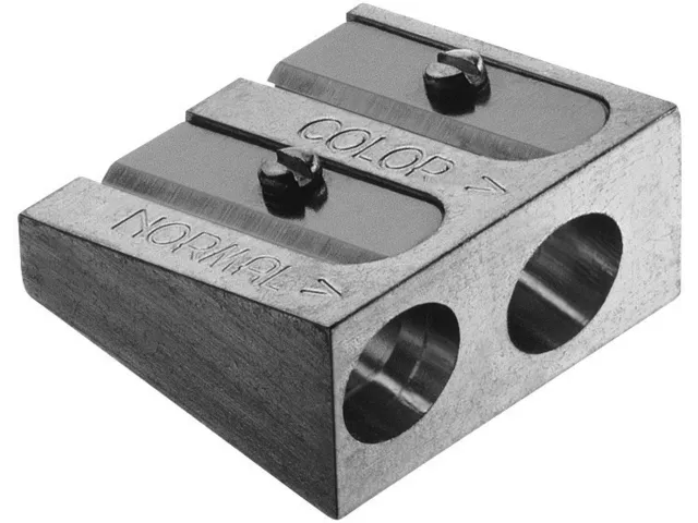 Чинка металева, sharpener for artists, без контейнера, 185710 Faber-Castell