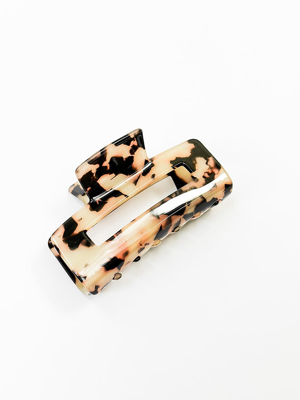 Крабик для волос золотой лео, 7 см, N019-1