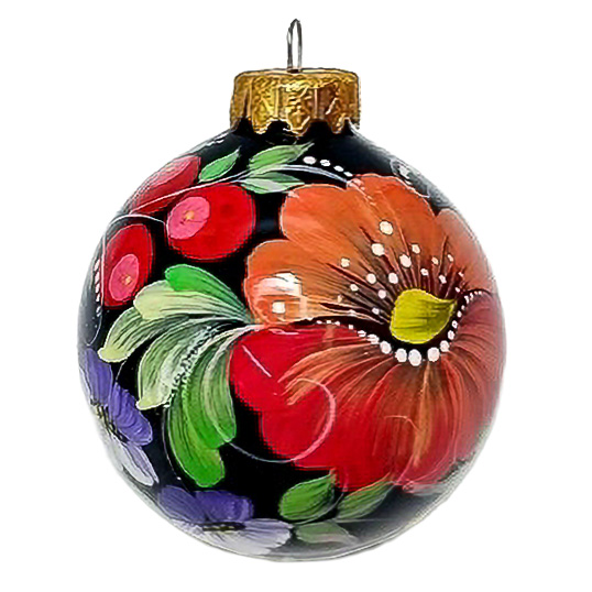 Куля "Народна творчість", 100 мм, ручної роботи, без упаковки 4