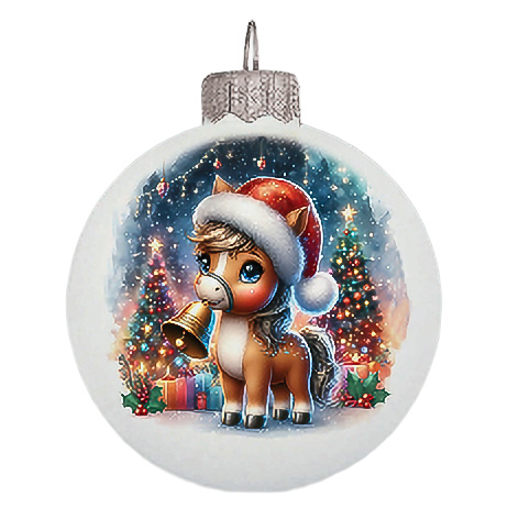 Шар "Символ года 2026", 100 мм, без упаковки 4