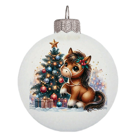 Шар "Символ года 2026", 100 мм, без упаковки 5