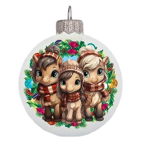 Шар "Символ года 2026", 100 мм, без упаковки 11