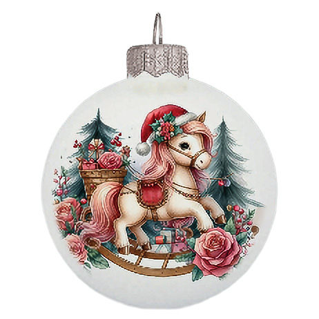 Шар "Символ года 2026", 100 мм, без упаковки 15