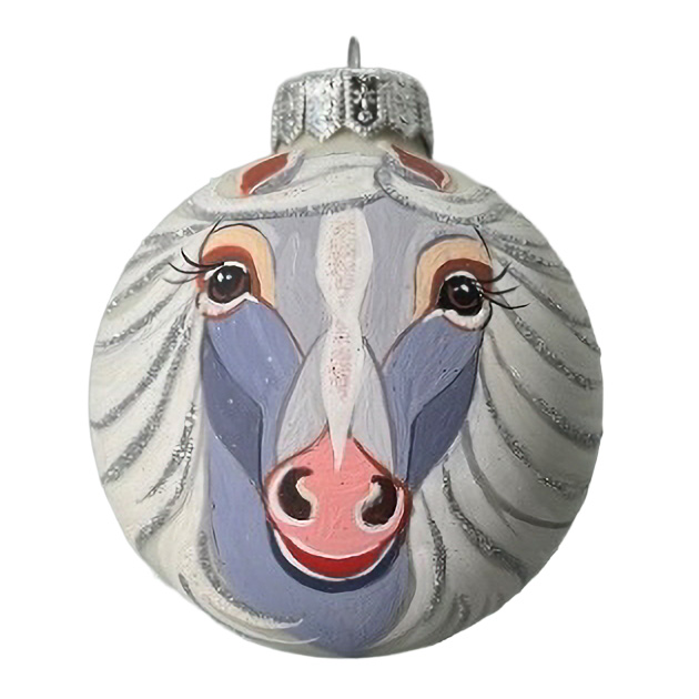 Куля "Символ року 2026", 100 мм, ручної роботи, без упаковки 2