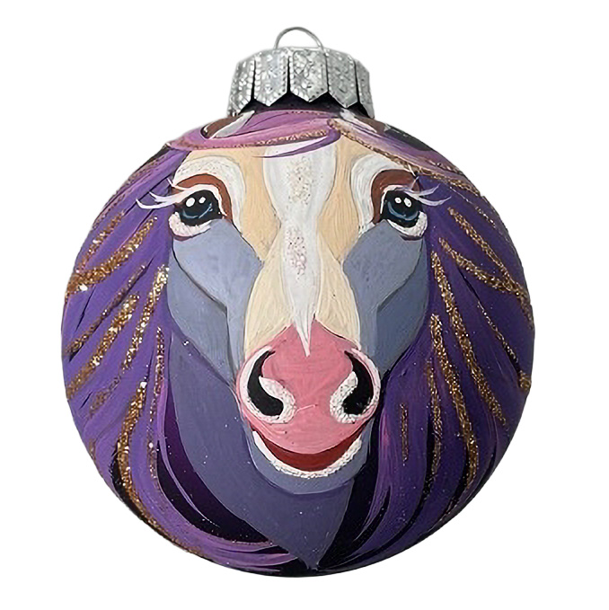 Куля "Символ року 2026", 100 мм, ручної роботи, без упаковки 3