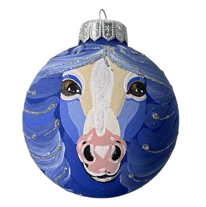 Куля "Символ року 2026", 100 мм, ручної роботи, без упаковки 4