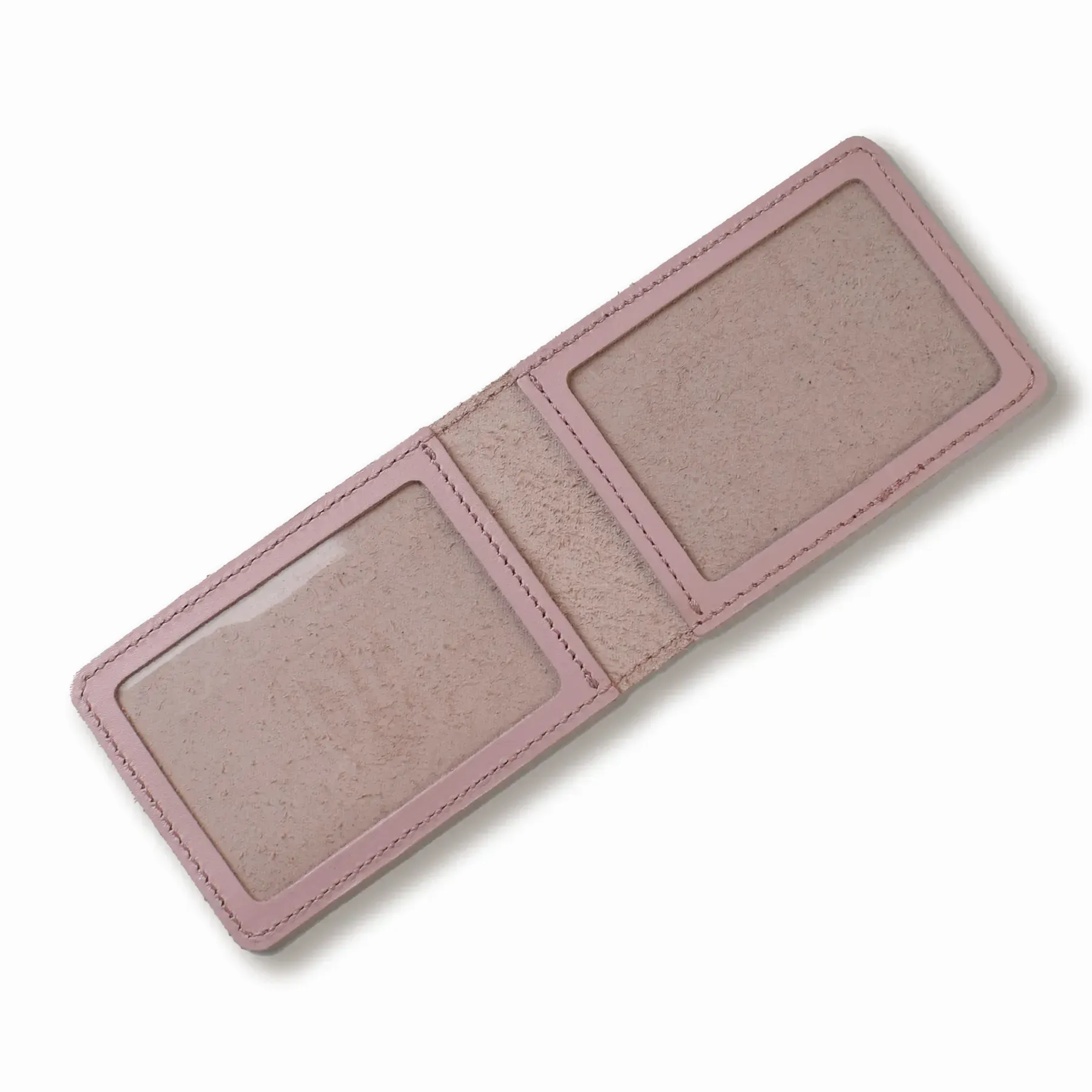 Обложка для водительского удостоверения стандарт (розовая, золотое тиснение) 1